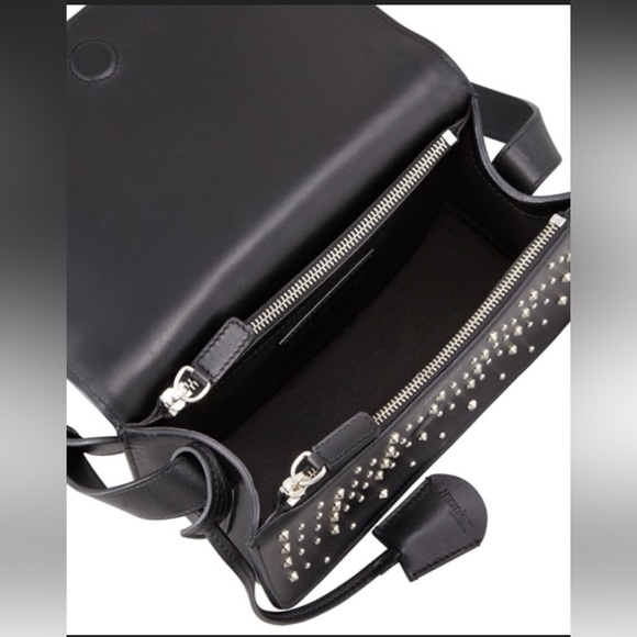 Alexander McQueen Black Studded Padlock Bag - Picture 3 of 16